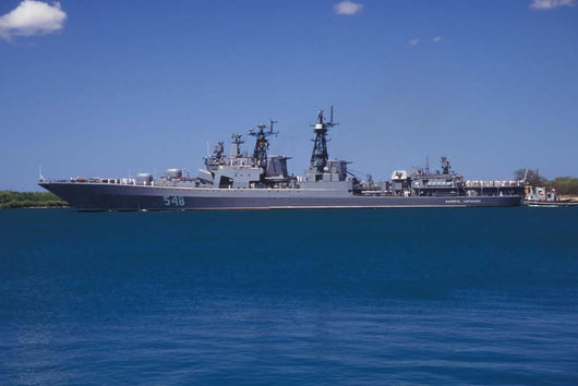 Russian Destroyer Admiral Panteleyev Wall Decal Design 1