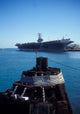 Uss Abraham Lincoln Docked Wall Decal