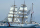 Uscgc Eagle 295-foot Barque Wall Decal