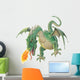 Destructive Flying Wyvren Dragon Wall Decal
