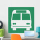 Bus Symbol Sign Wall Decal