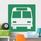 Bus Symbol Sign Wall Decal