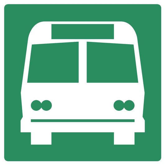 Bus Symbol Sign Wall Decal