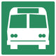 Bus Symbol Sign Wall Decal