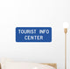 Tourist Info Center Sign Wall Decal