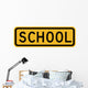 School Word Sign Wall Decal