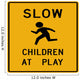 Slow Children Play Symbol Wall Decal