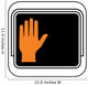 Do Not Walk Symbol Wall Decal