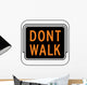 Dont Walk Light Wall Decal