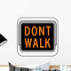 Dont Walk Light Wall Decal