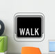 Walk Light Sign Wall Decal
