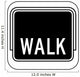 Walk Light Sign Wall Decal