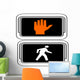 Dont Walk - Walk Symbol Light Wall Decal