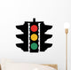 Traffic Light Symbol Sign Wall Decal