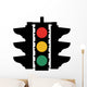 Traffic Light Symbol Sign Wall Decal