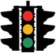 Traffic Light Symbol Sign Wall Decal
